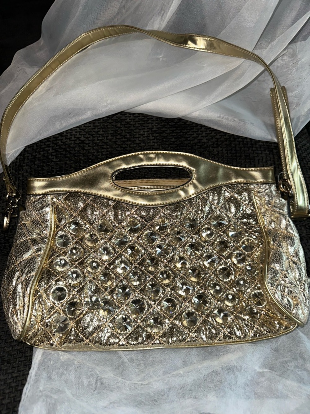Vintage purse gold bag